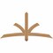 Ekena Millwork Davenport Timber Gable Bracket, Western Red Cedar, 60"W x 30"H x 3 1/2"D x 3 1/2"F, 12/12 Pitch GBW060X30X0404DAV00SWR - alternate 1
